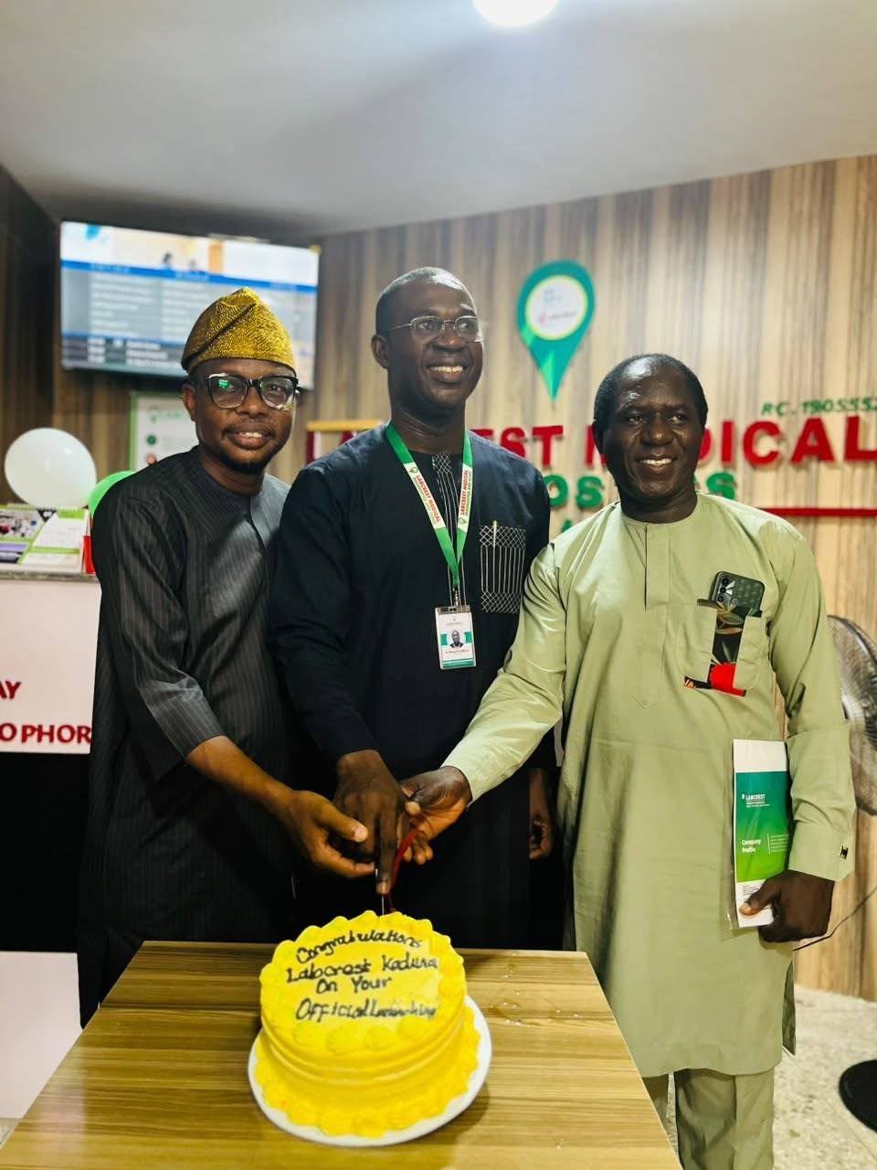 Labcrest Kaduna branch celebration