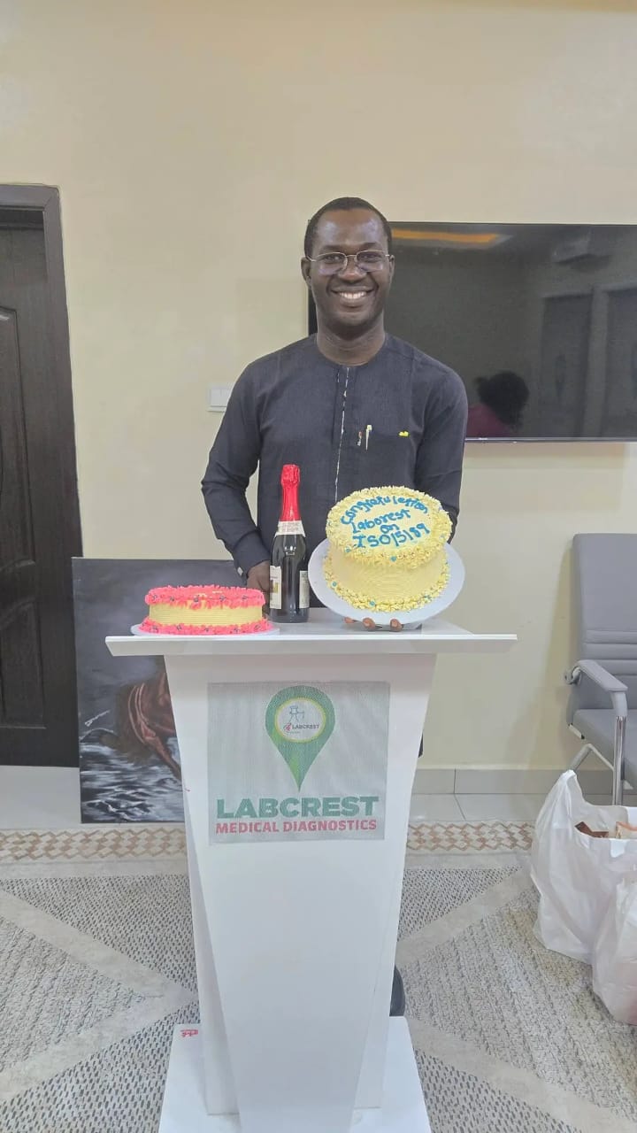 At the Labcrest Medical laboratory